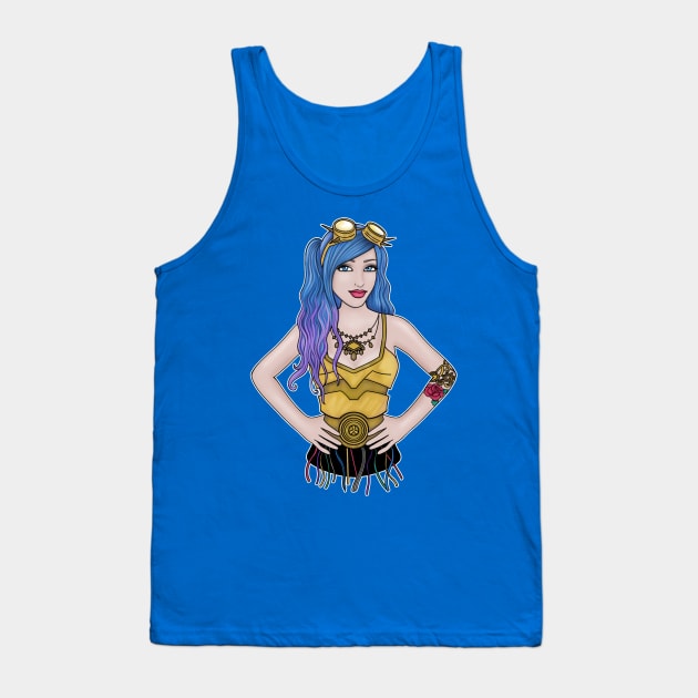 Robot girl Tank Top by Ivetastic